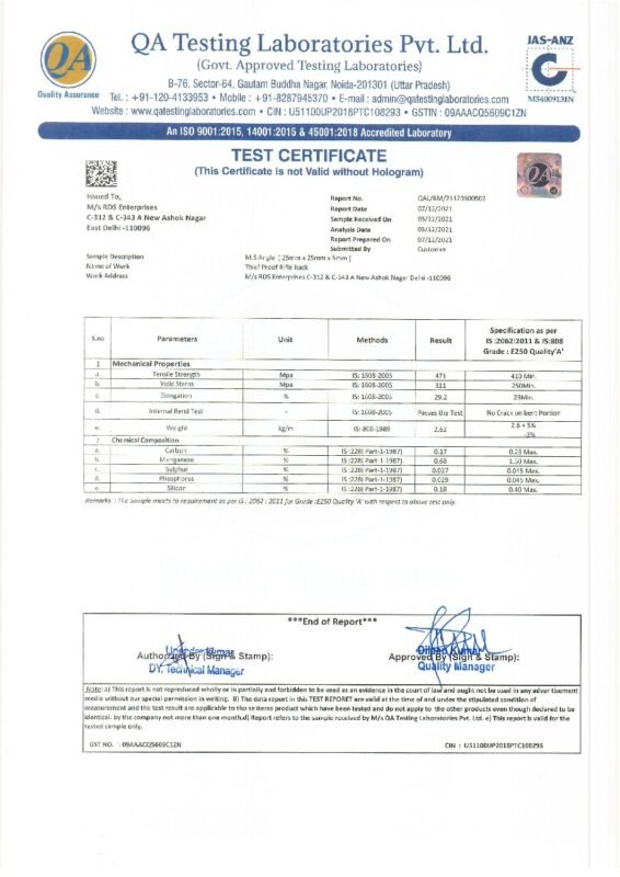 thumbnail of nabl rifle racks report