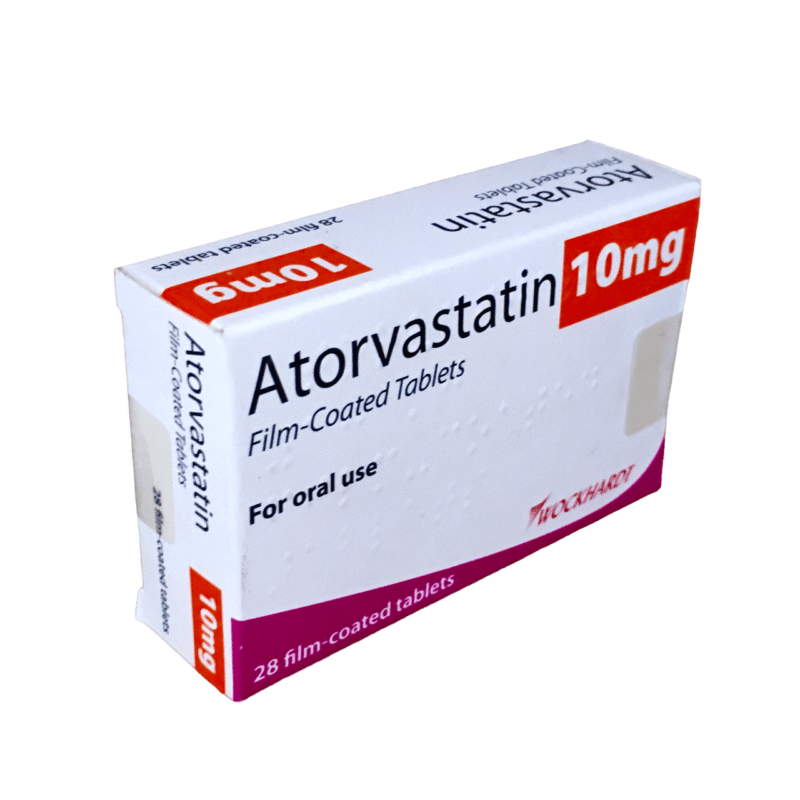 Atorvastatin tablets in blister packs and high-purity white API powder from RDS Exports