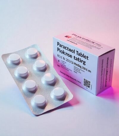 White paracetamol tablets and pure API powder in bulk packaging by RDS ENTERPRISES
