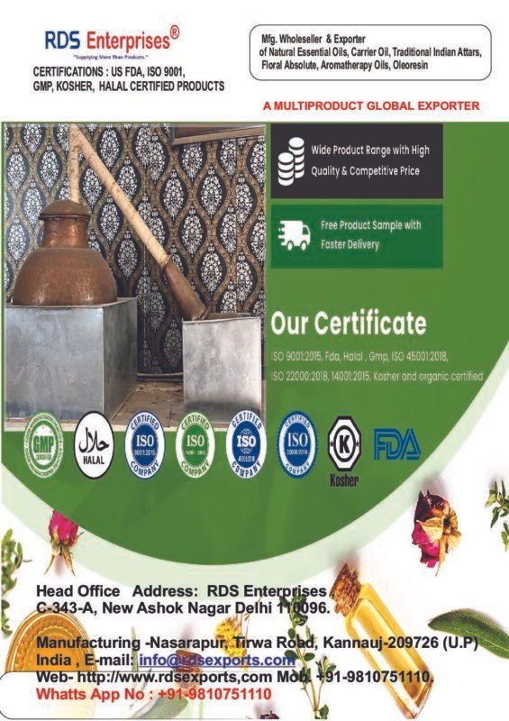 thumbnail of RDS ENTERPRISES ESSENTIAL OILS CATALOGUE (1)