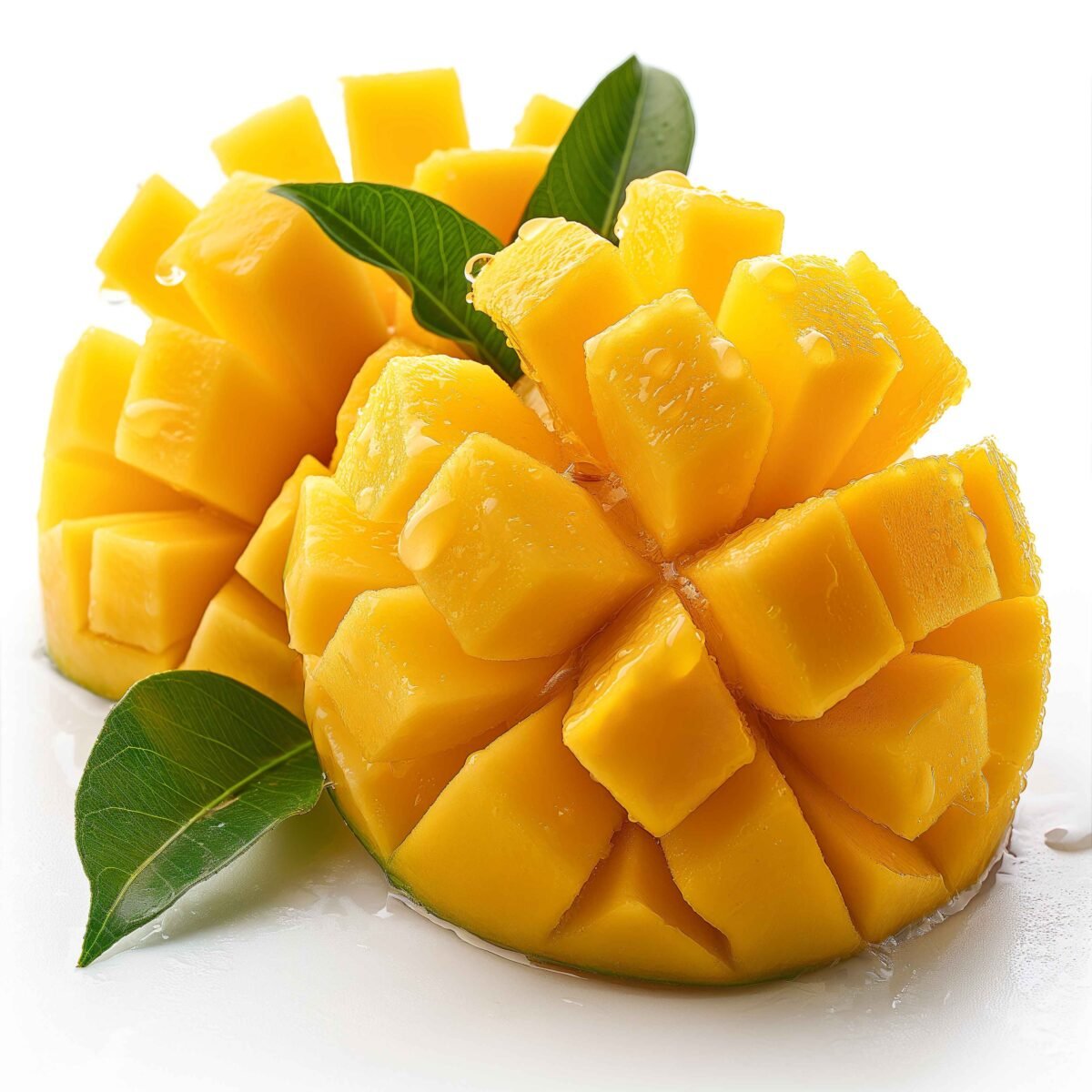Fresh Indian Alphonso and Kesar mangoes packed for international export by RDS ENTERPRISES.