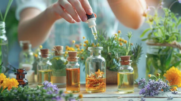 Pure organic Aloe Vera, Chamomile, Green Tea, and Rose Water extracts by RDS ENTERPRISES