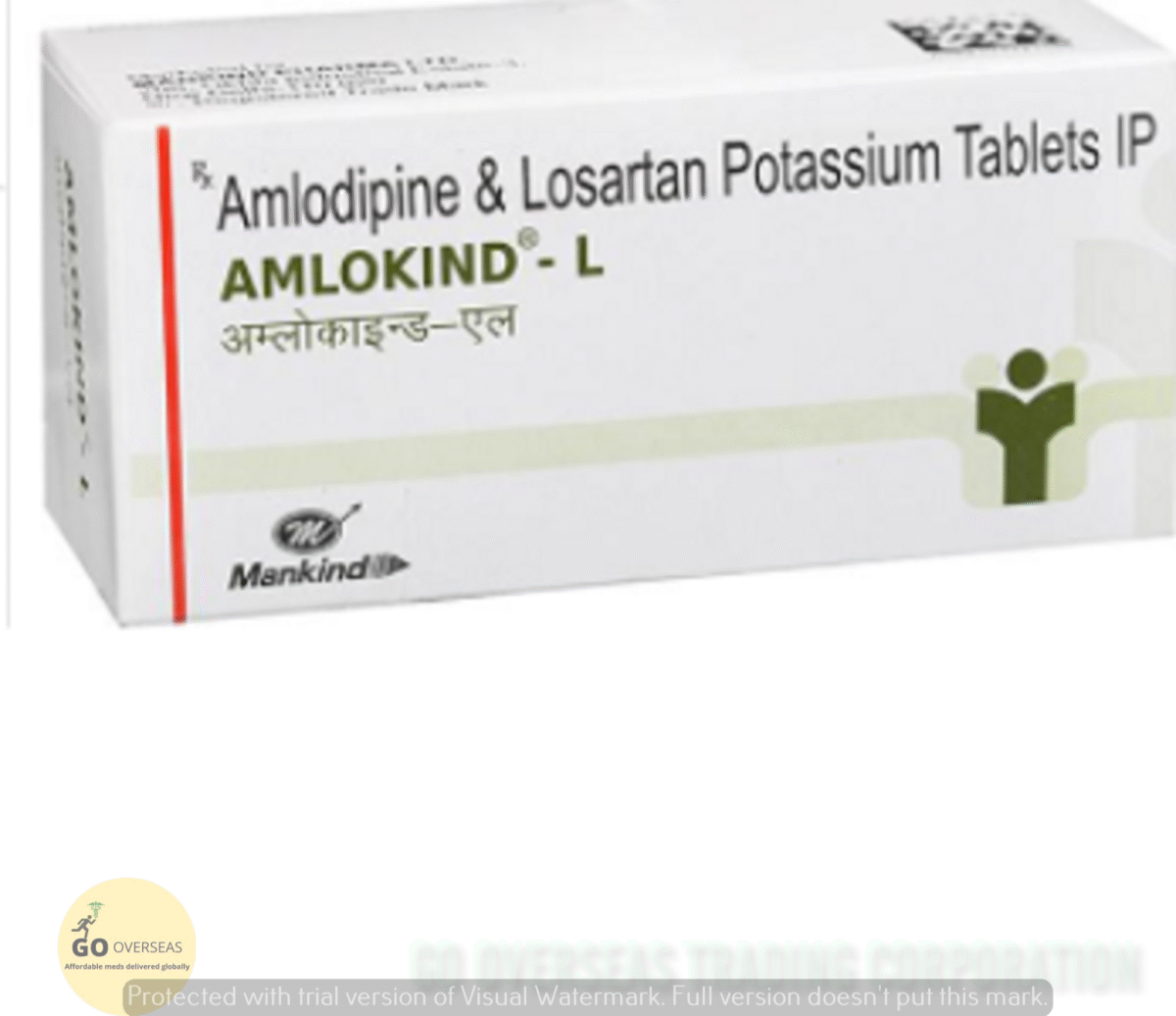 Losartan and Amlodipine tablets manufactured by RDS EXPORTS for hypertension export