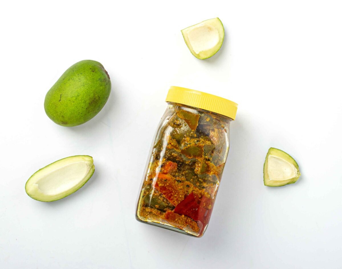 Traditional Indian mango pickle by RDS EXPORTS – spicy, tangy, and ready for global export
