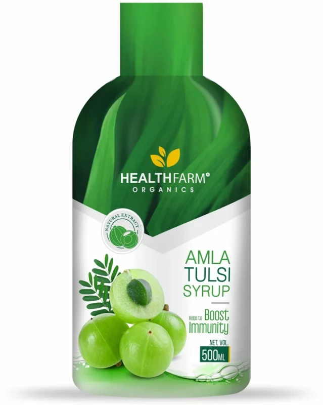 Tulsi and Amla immunity booster syrup manufactured by RDS EXPORTS India