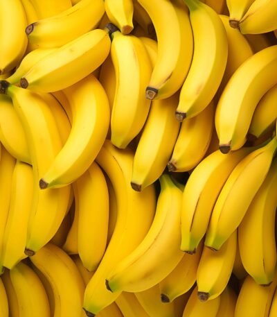 Yellow Indian bananas packed in cartons for international export by RDS ENTERPRISES.