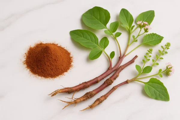 Punarnava Extract text representing the detoxifying and wellness-promoting herbal ingredient.