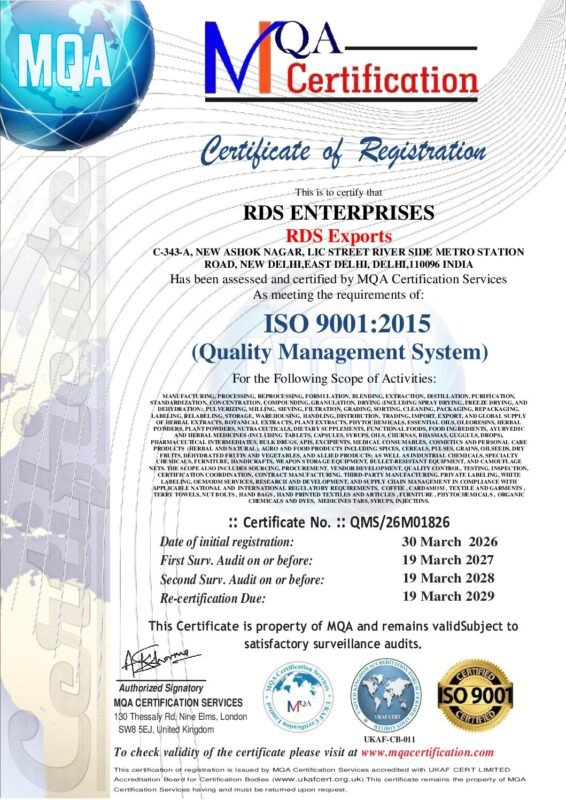 thumbnail of ISO 9001 RDS ENTERPRISES_260330_162712