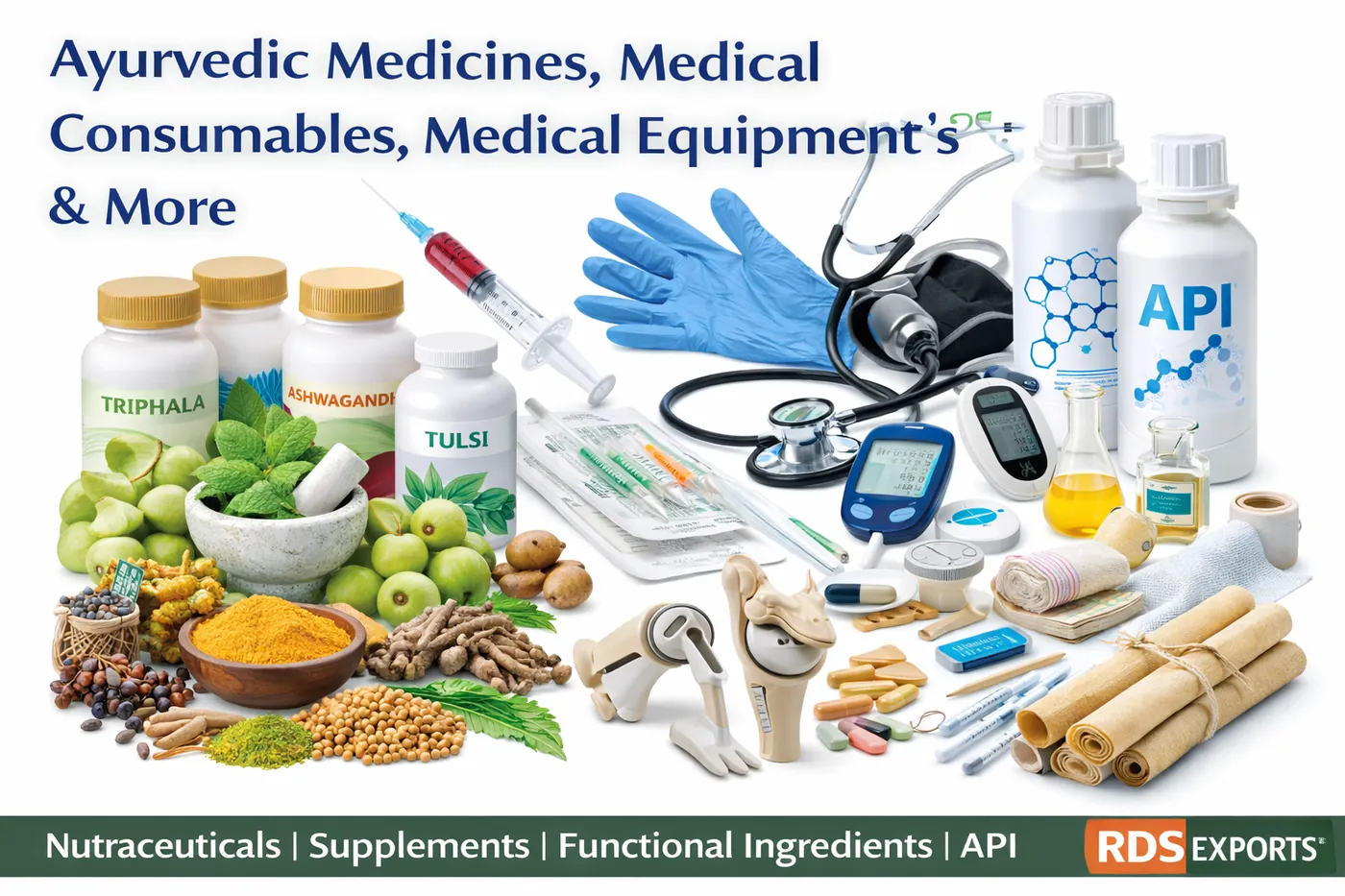 Medical consumables , syringes , bandages , cathaters