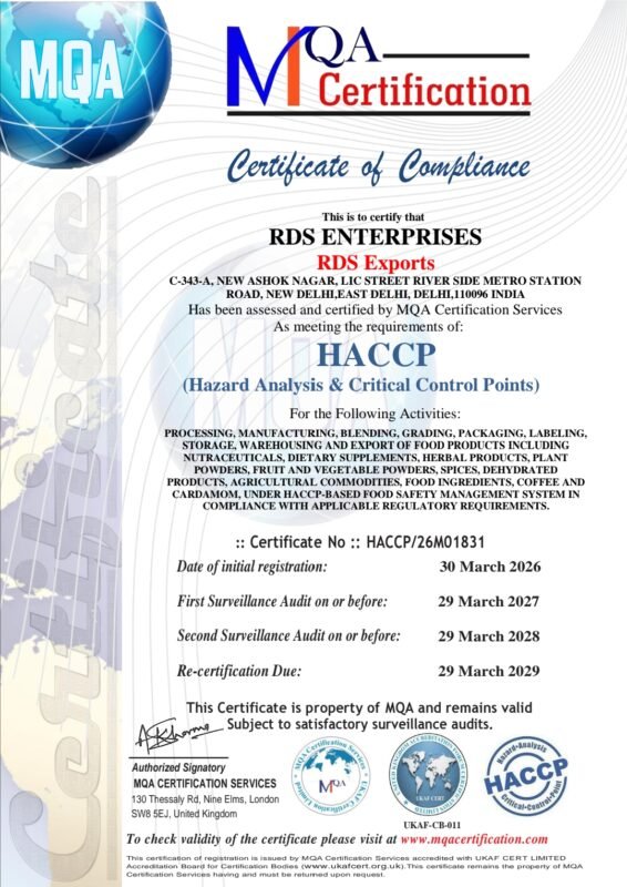 thumbnail of rds _haccp complience